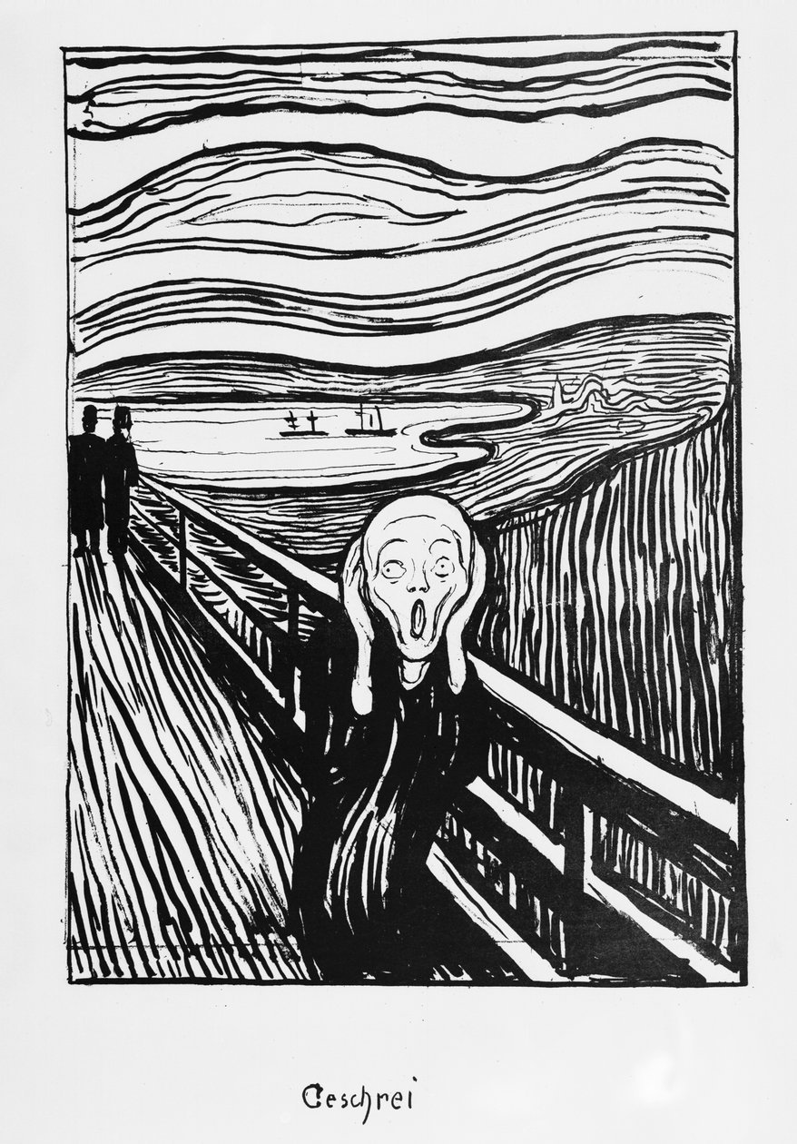 Le Cri - Edvard Munch