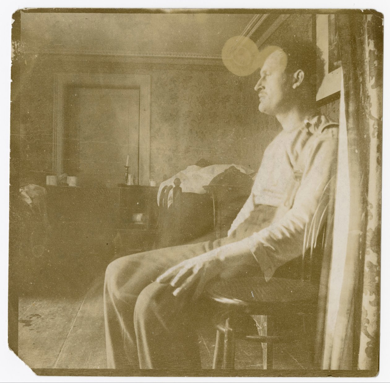 Autoportrait quelque part sur le continent I - Edvard Munch