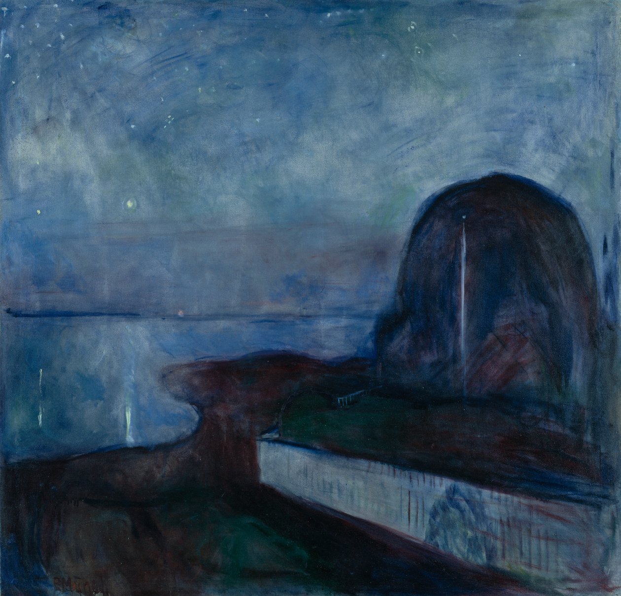 La Nuit étoilée - Edvard Munch