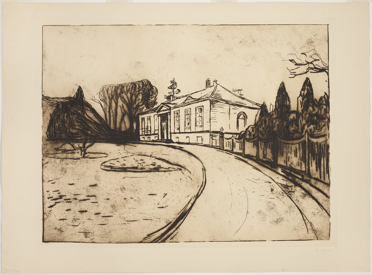 La Maison - Edvard Munch