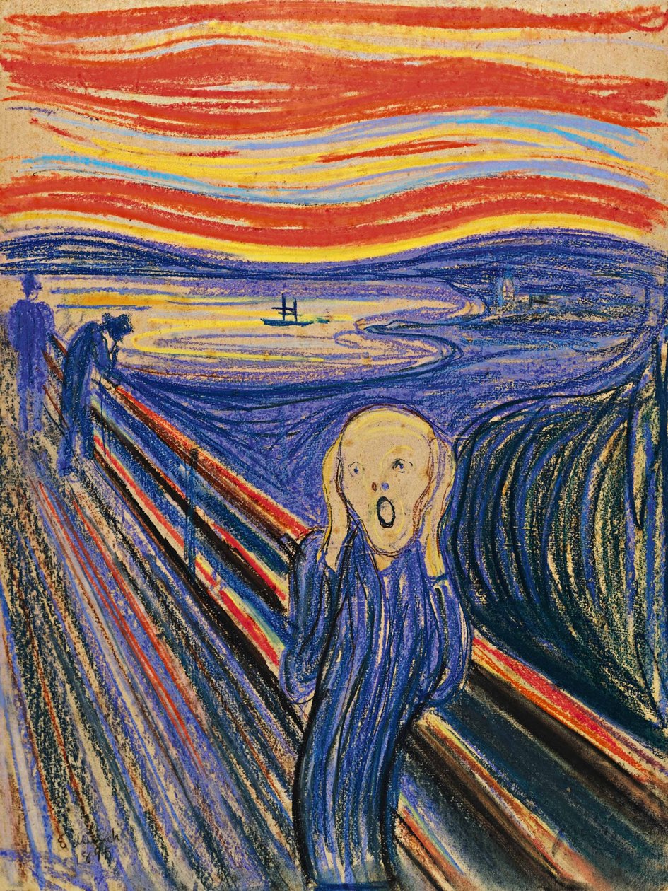 Le Cri, 1895 - Edvard Munch