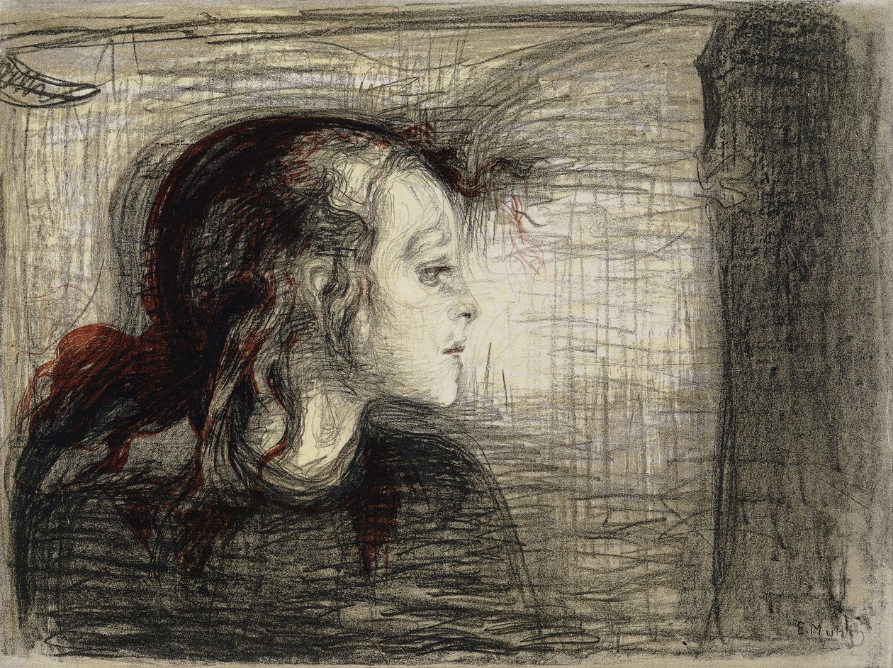 La fille malade - Edvard Munch