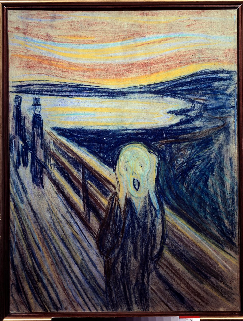 Le Cri. Peinture par Edvard Munch - Edvard Munch