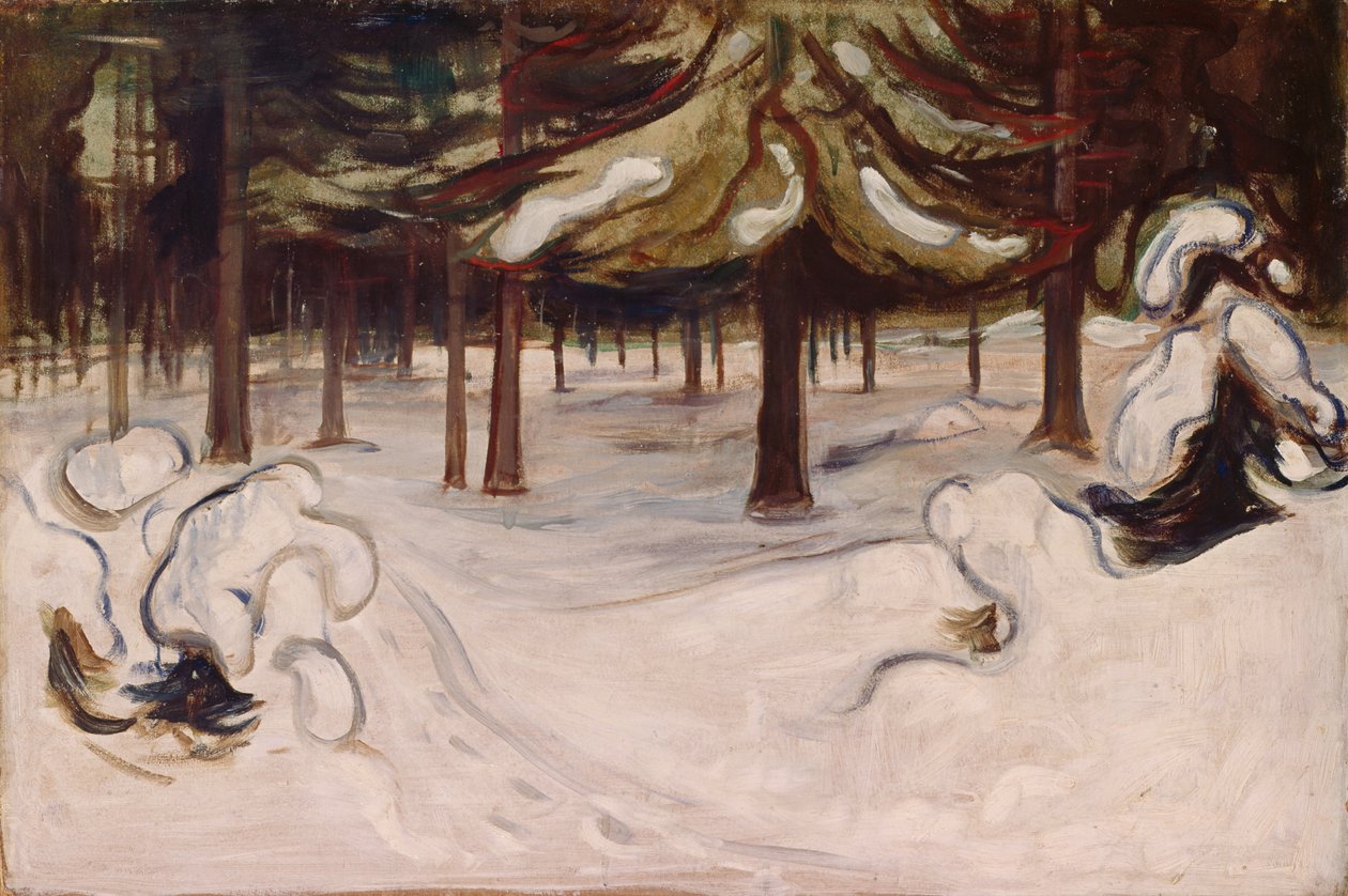 Hiver - Edvard Munch