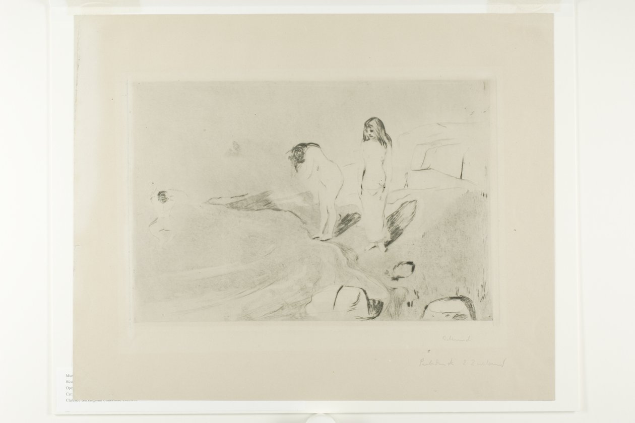 Femmes se Baignant - Edvard Munch