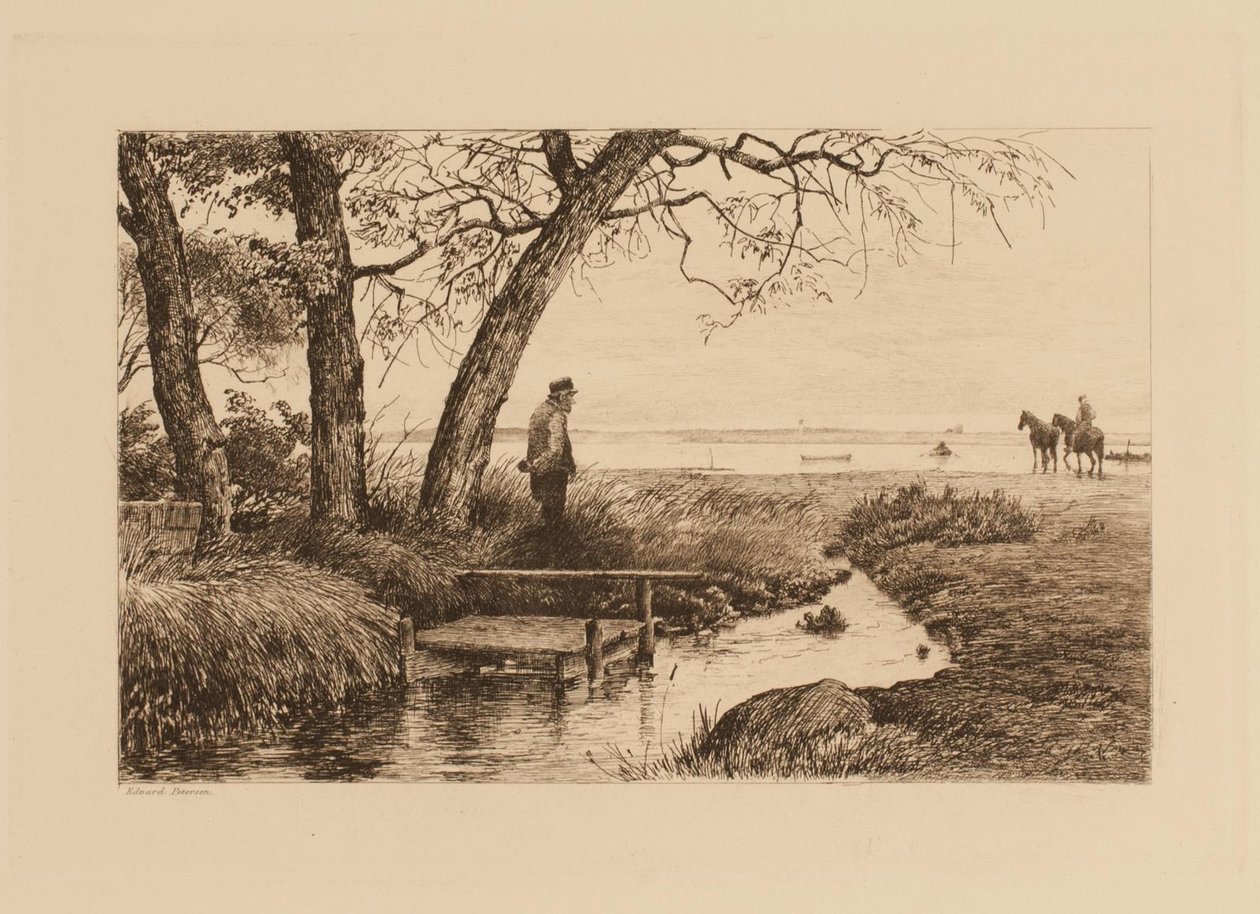 Près du ruisseau - Edvard Petersen