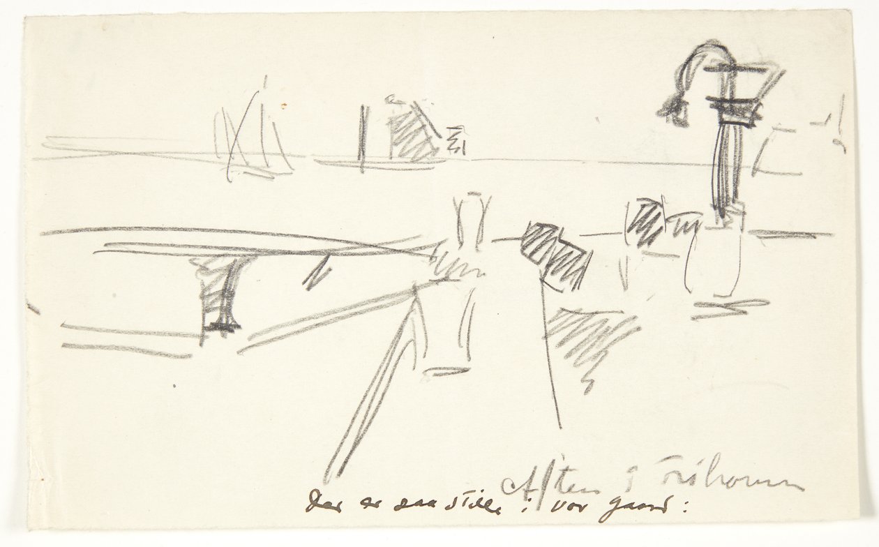 Soirée au port franc - Edvard Weie