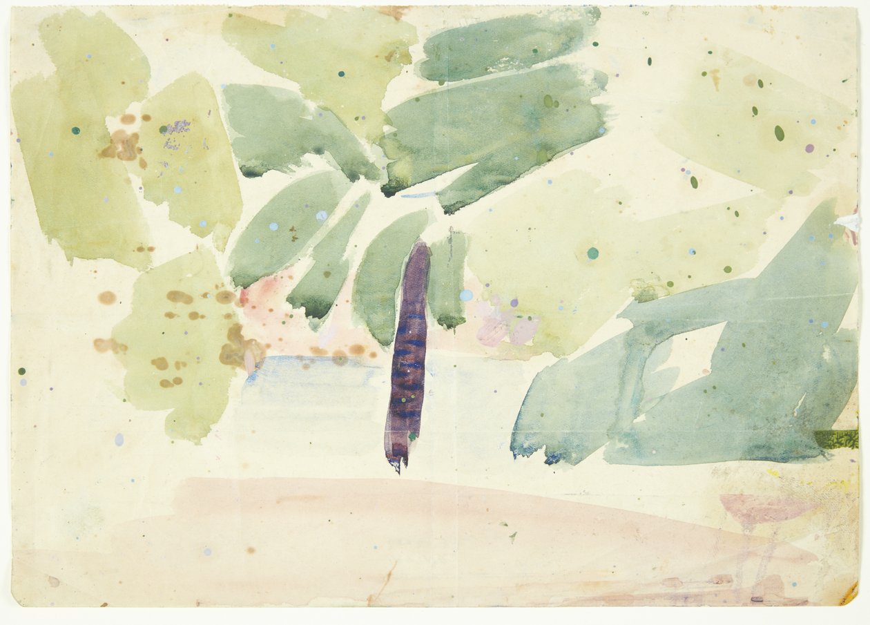 Étude de couleur pour le tableau de Langelinie - Edvard Weie