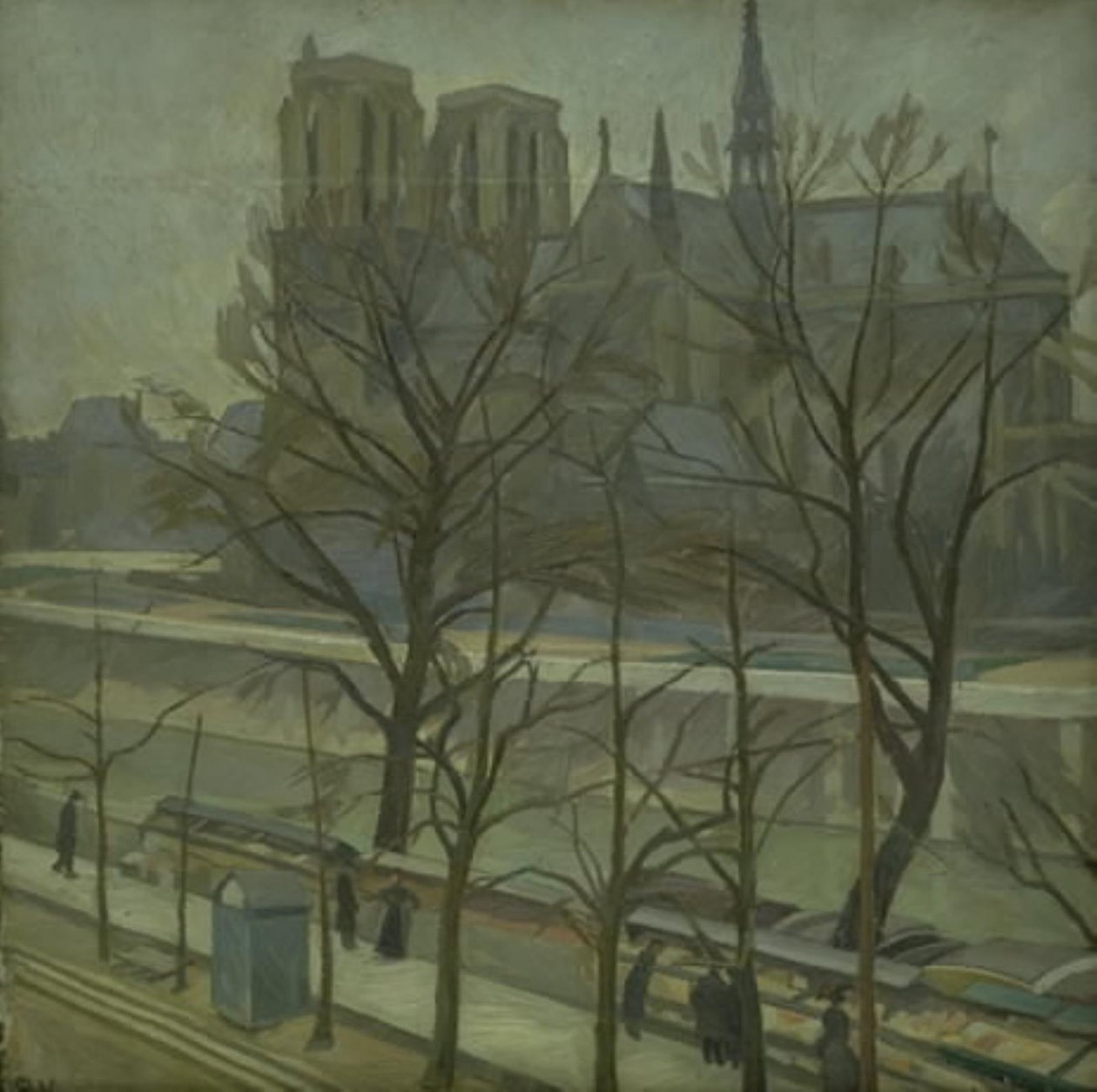 Depuis le Quai de la Tournelle, Paris - Edvard Weie