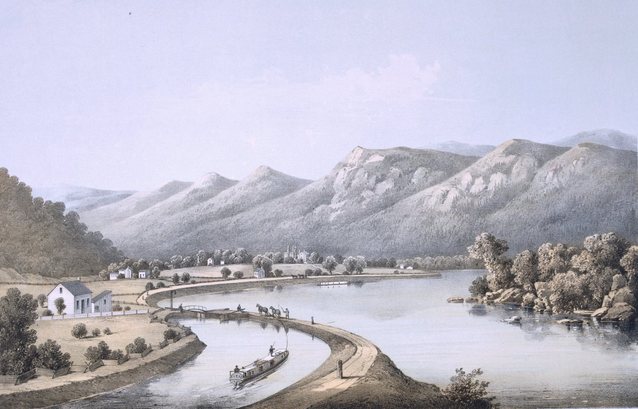 Canal de la rivière James près de l