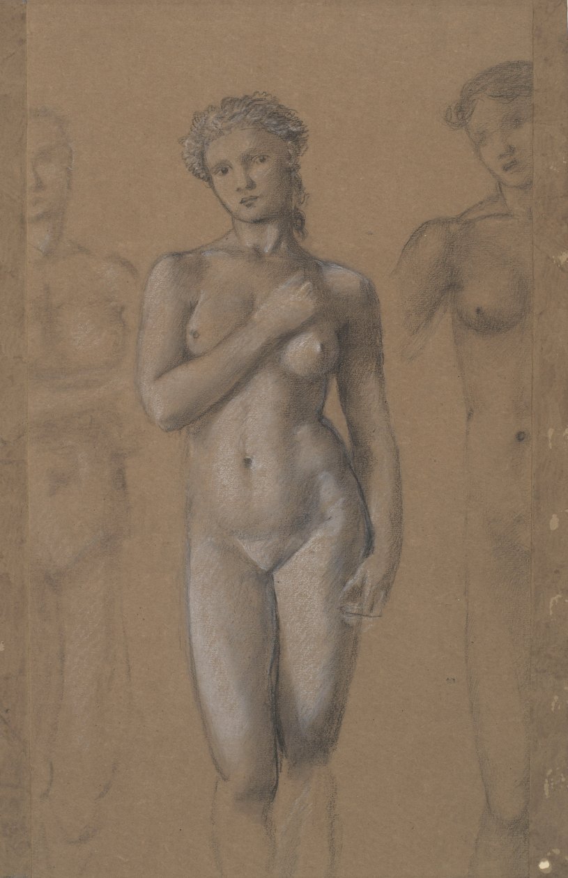 Femme nue - Edward Burne Jones