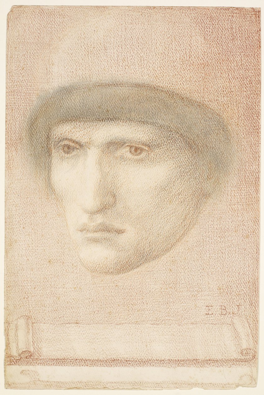 Portrait masculin - Edward Burne Jones