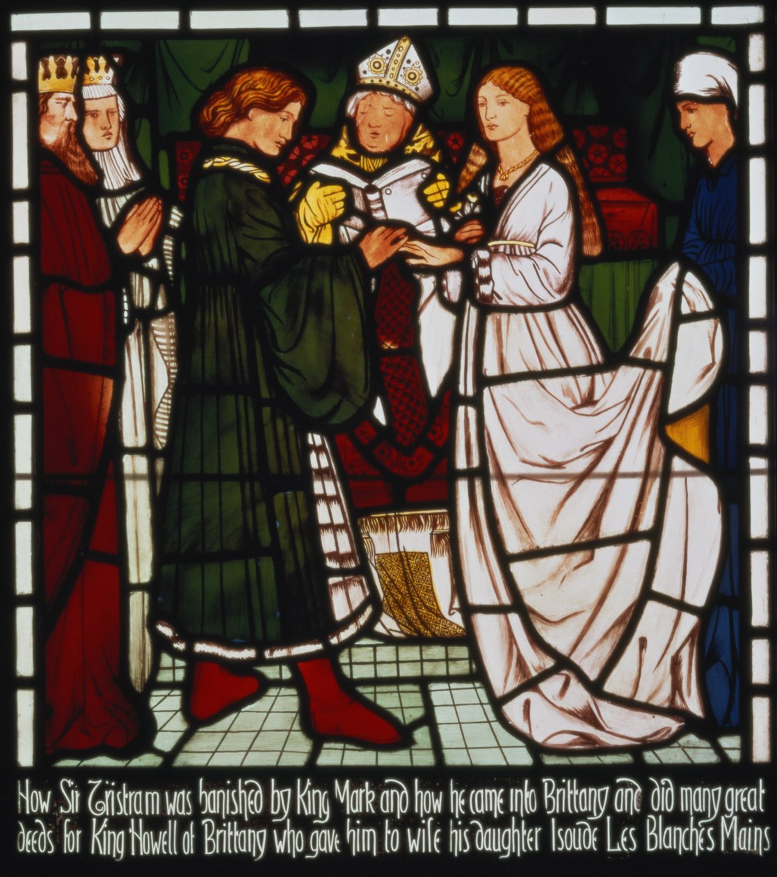 Le Mariage de Tristan et Isolde aux Mains Blanches, fille du souverain de Bretagne, de 