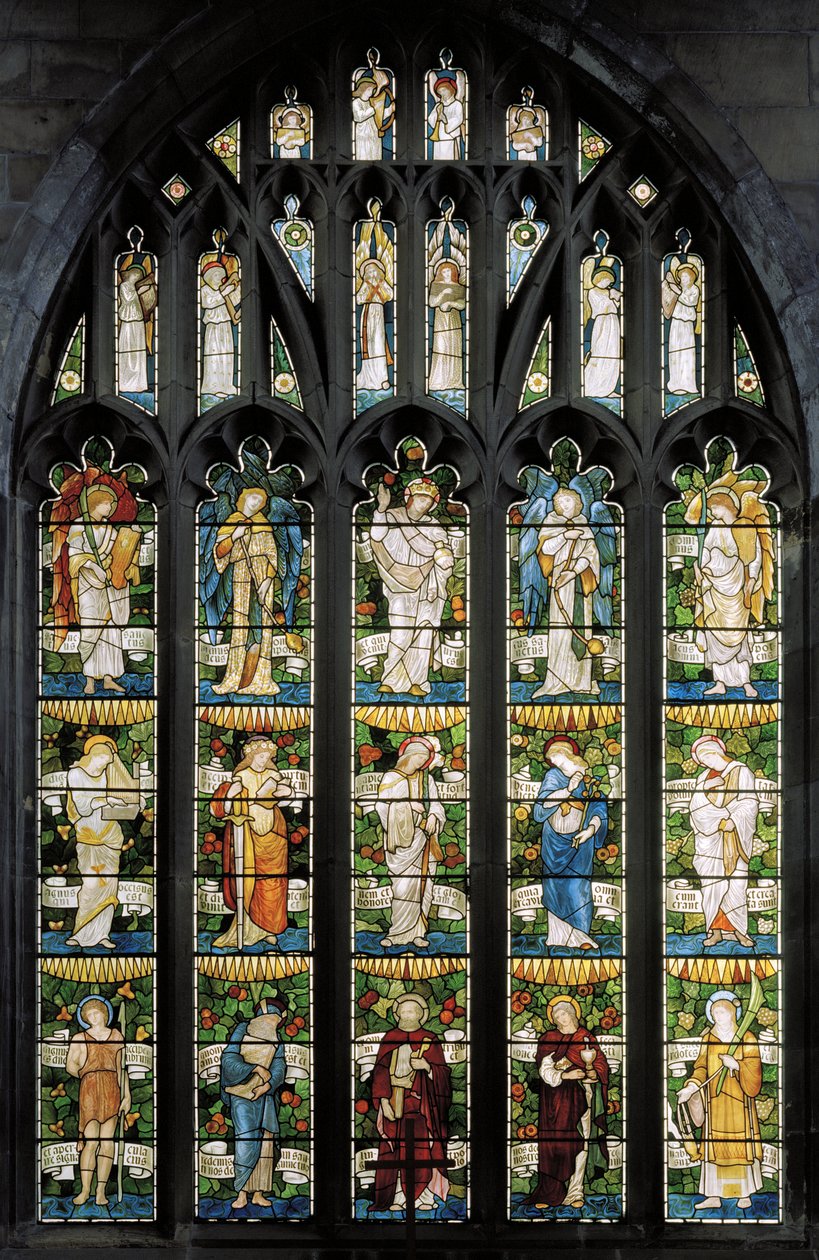 Fenêtre Est, 1879 - Edward Burne Jones