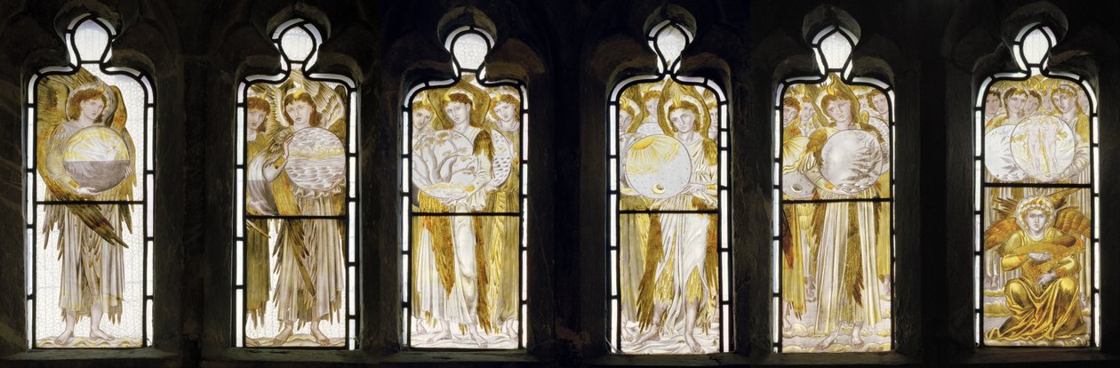 Les jours de la création, fenêtre ouest - Edward Burne Jones