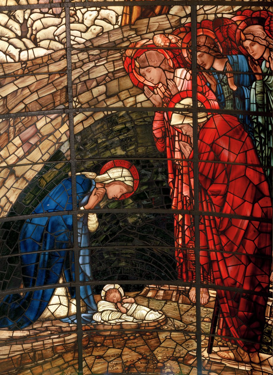 Fenêtre de la Nativité, détail, 1888 - Edward Burne Jones