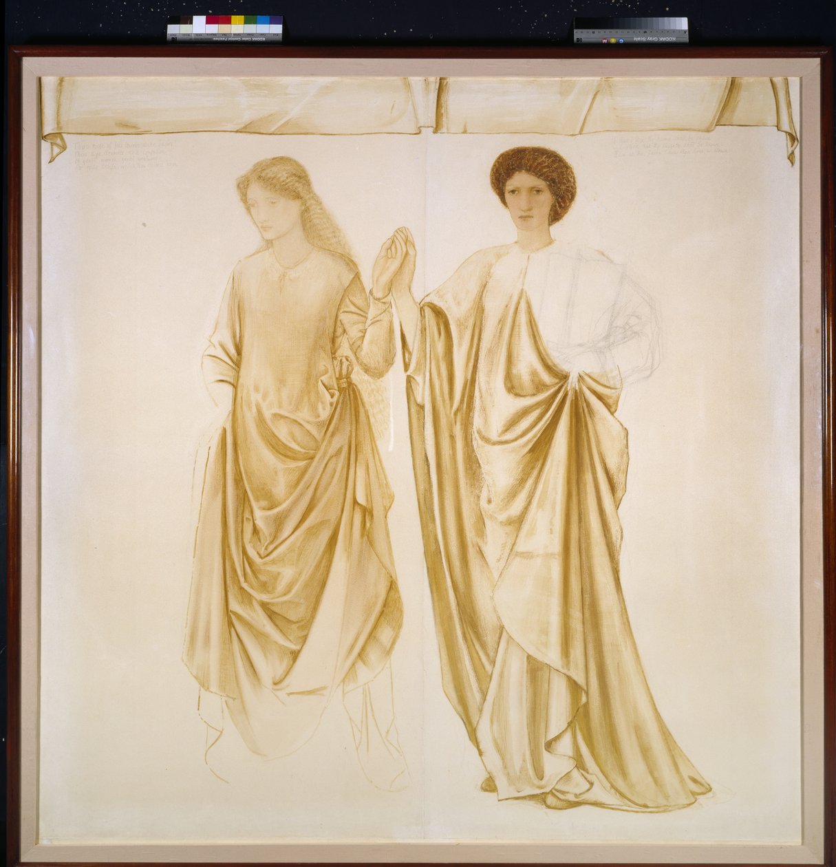 Les deux épouses de Jason, avant 1872 - Edward Burne Jones