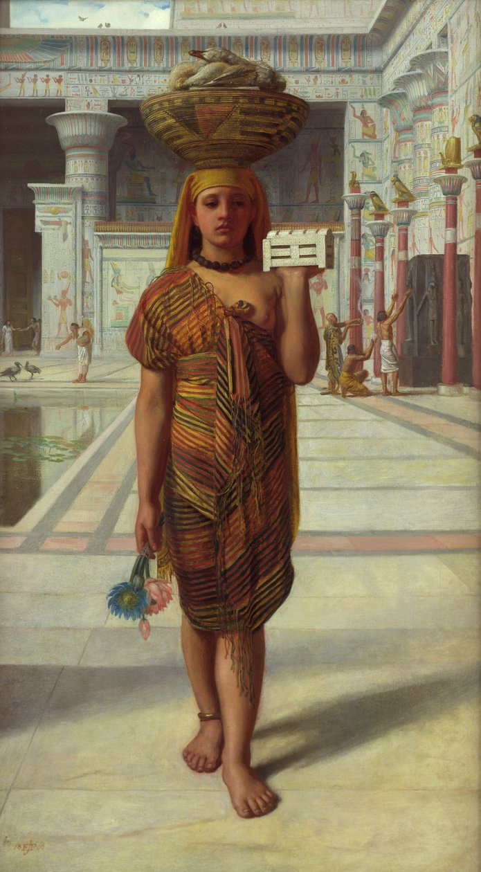 Offrande à Isis, 1866 - Edward John Poynter