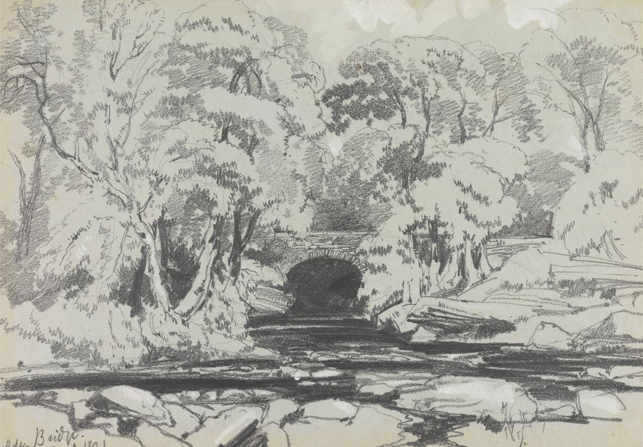 Pont de Calder - Edward Lear