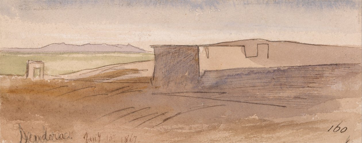 Dendera 160 - Edward Lear