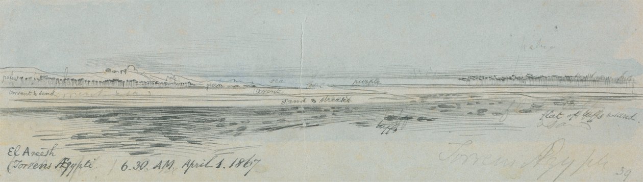 El Areesh (Torrens Ægypti) - Edward Lear