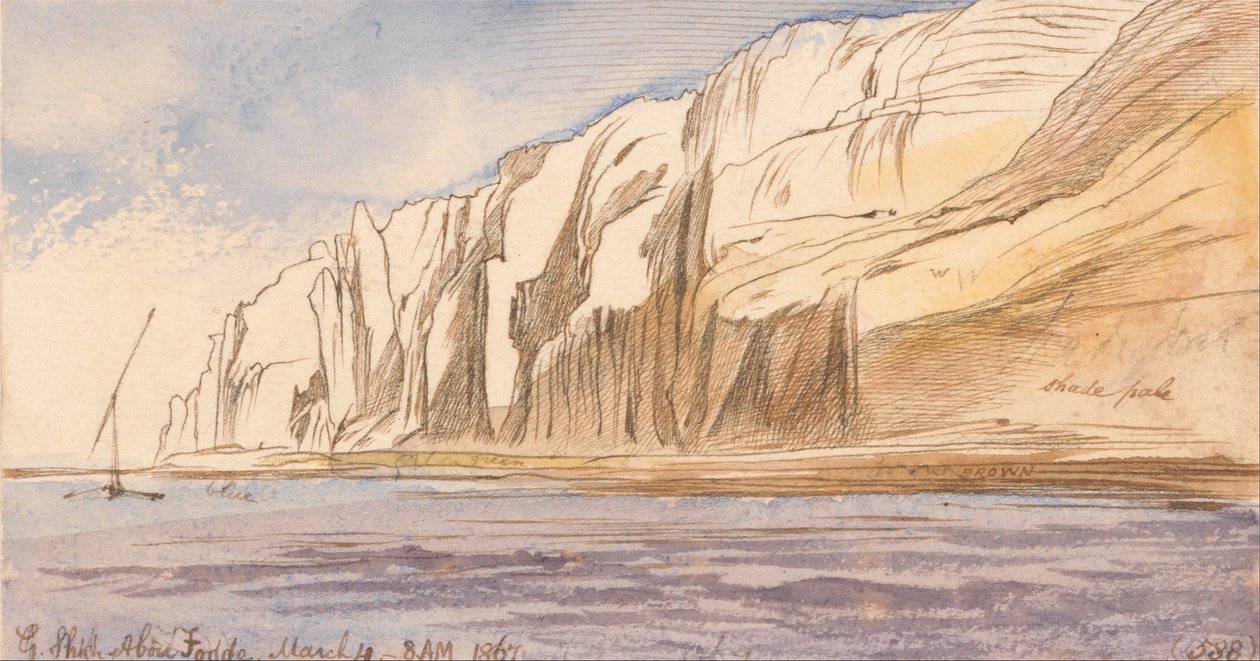 Gebel Sheikh Abu Fodde, 8h00, 4 mars 1867 - Edward Lear