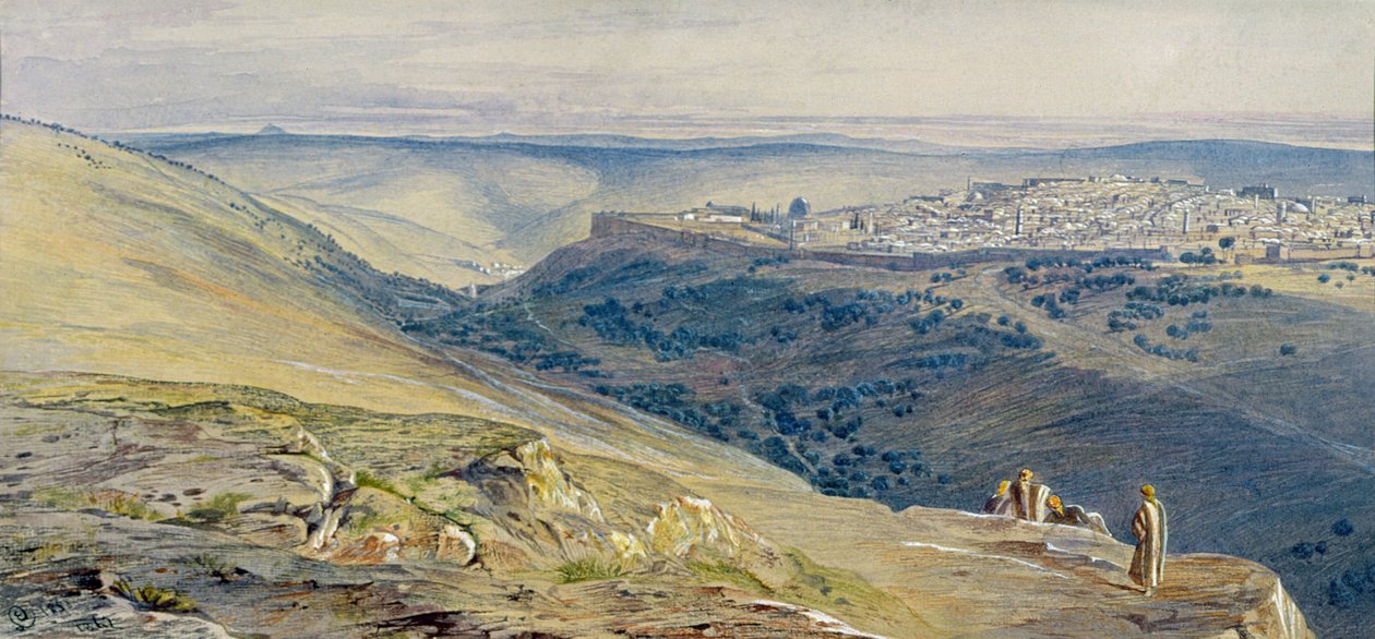 Jérusalem - Edward Lear