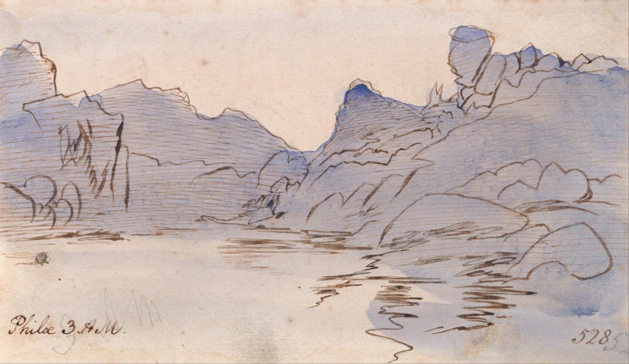 Philae - Edward Lear