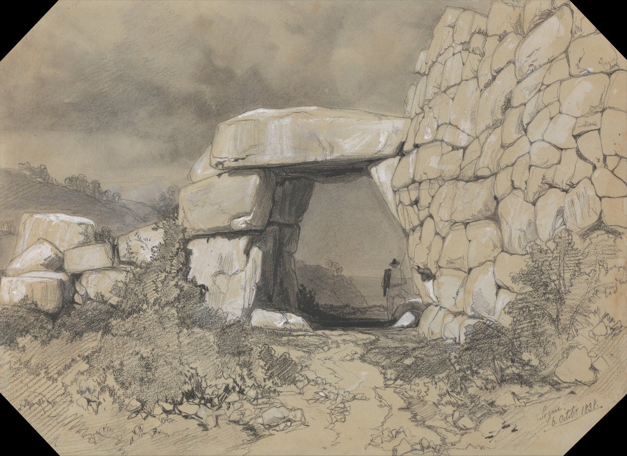 Segni, 6 octobre 1838 - Edward Lear