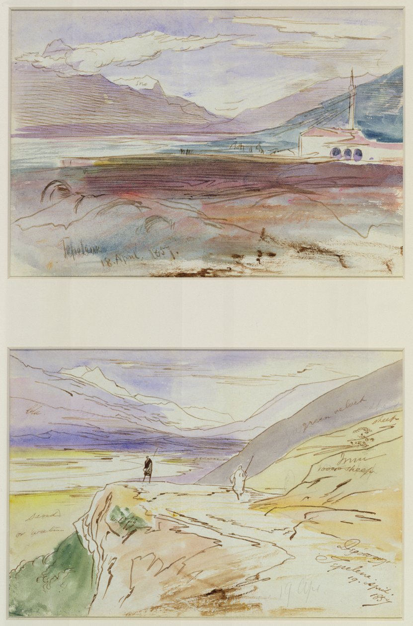 Tepelene, 1857 - Edward Lear