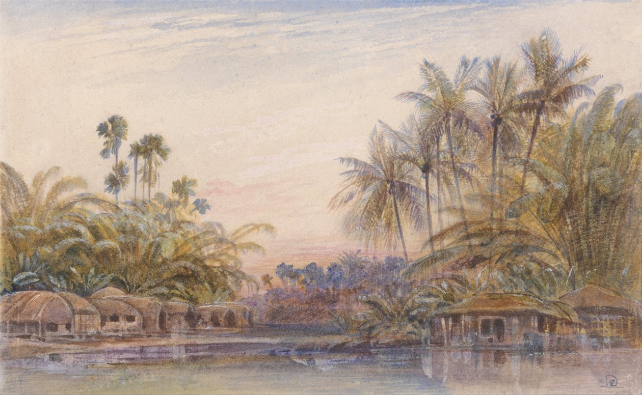 Tollygunge, Calcutta - Edward Lear