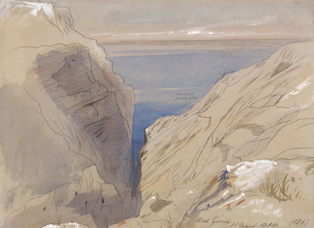 Wied Zurrik (Malte) - Edward Lear