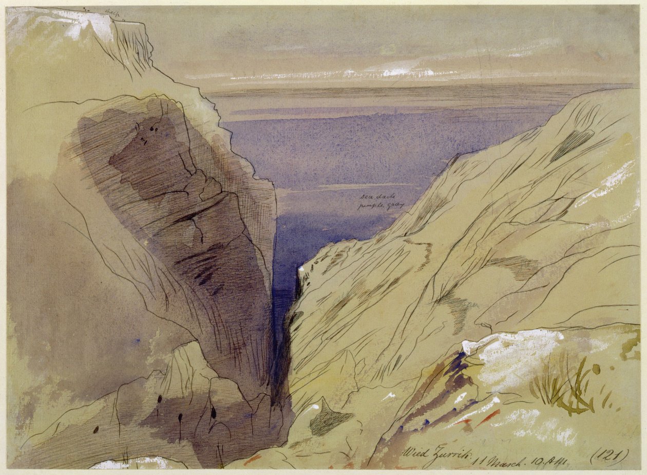 Wied Zurrik, Malte, 10h, 11 mars - Edward Lear