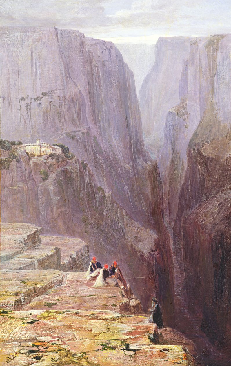 Zagori, Grèce, 1860 - Edward Lear