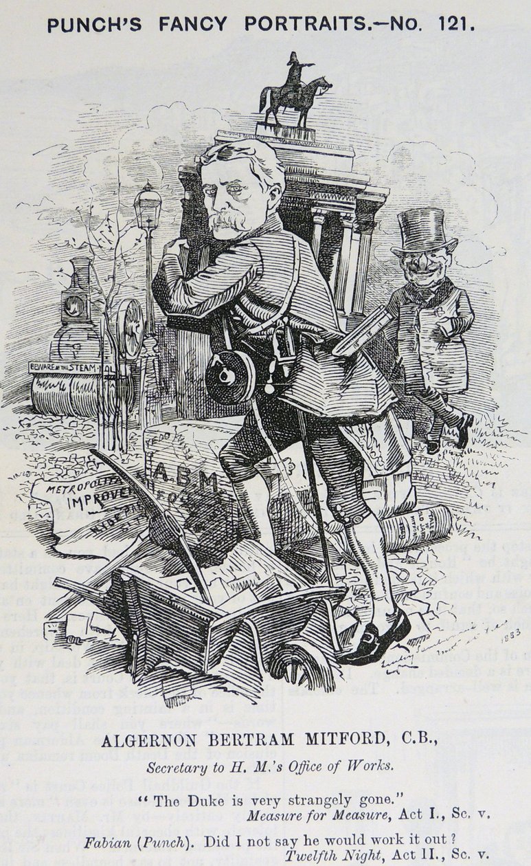Algermon Bertram Mitford, 1883 - Edward Linley Sambourne