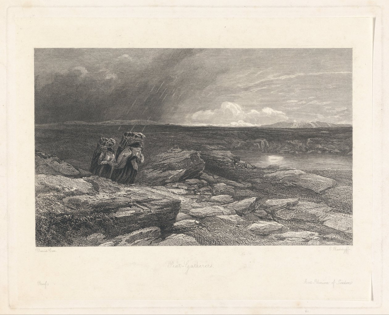 Ramasseurs de tourbe - Edward Radclyffe