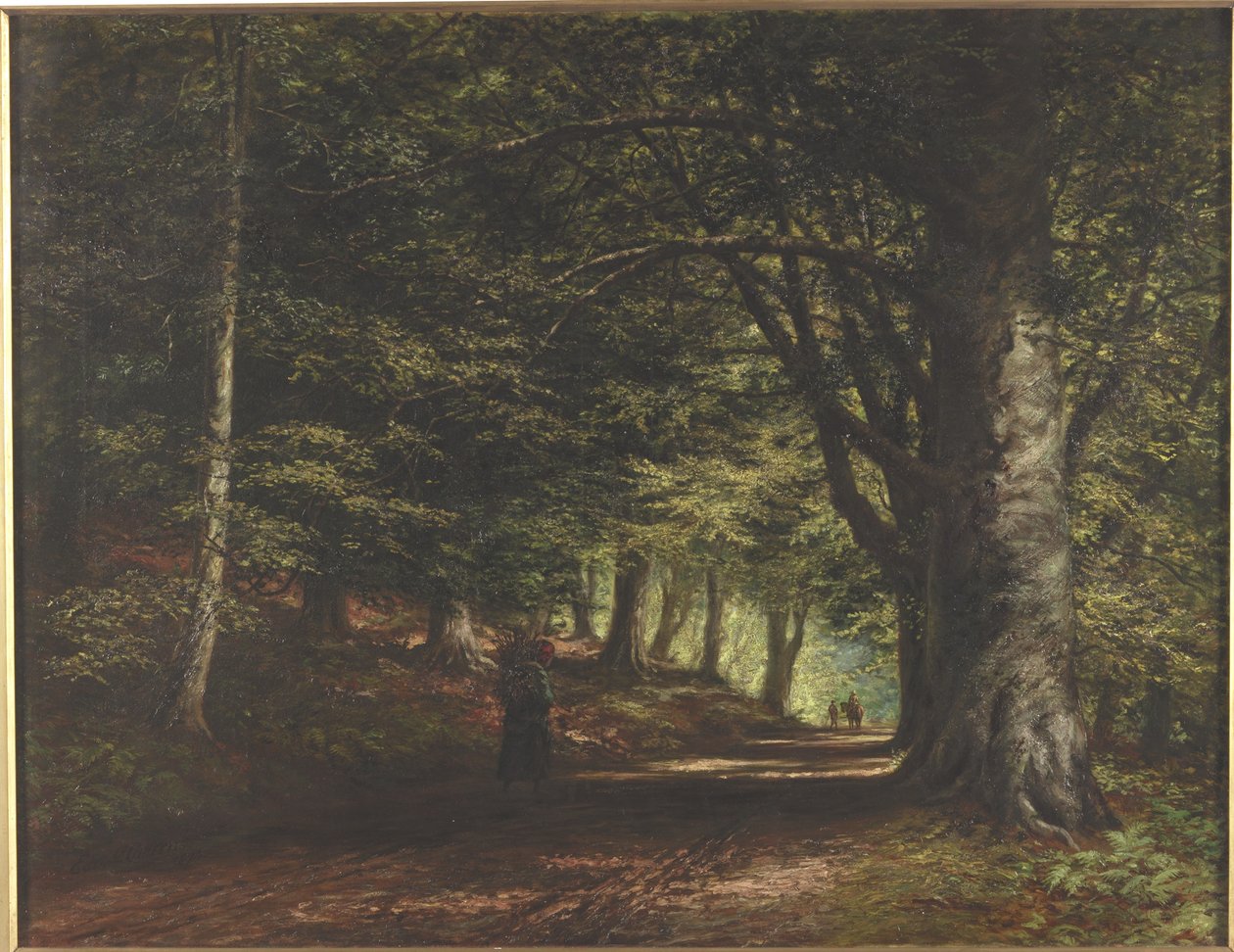 Avenue de hêtres, Inverary, 1876 - Edward Railton Catterns