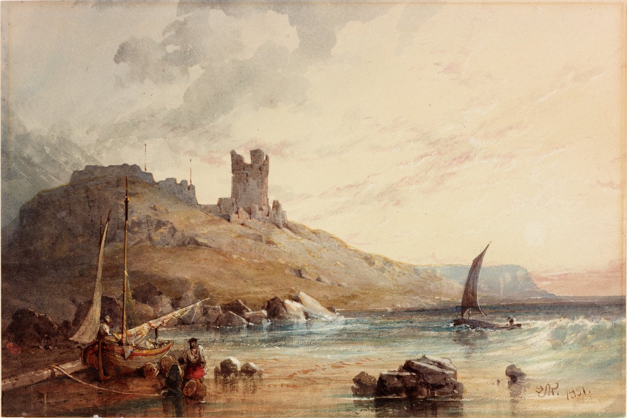Château de Dunstanburgh - Edward Richardson
