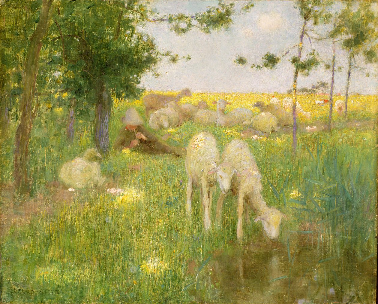 Printemps - William Edward Stott