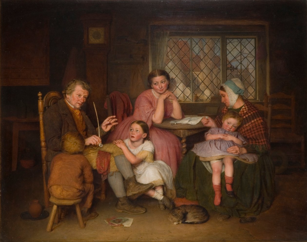 Le Conte du Grand-Père, 1860 - Edward Thompson Davis