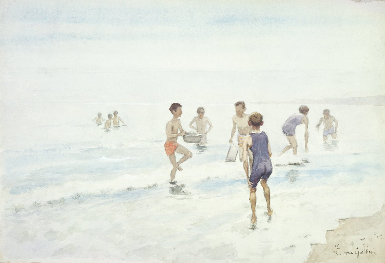 Les Baigneuses - Edward van Goethem