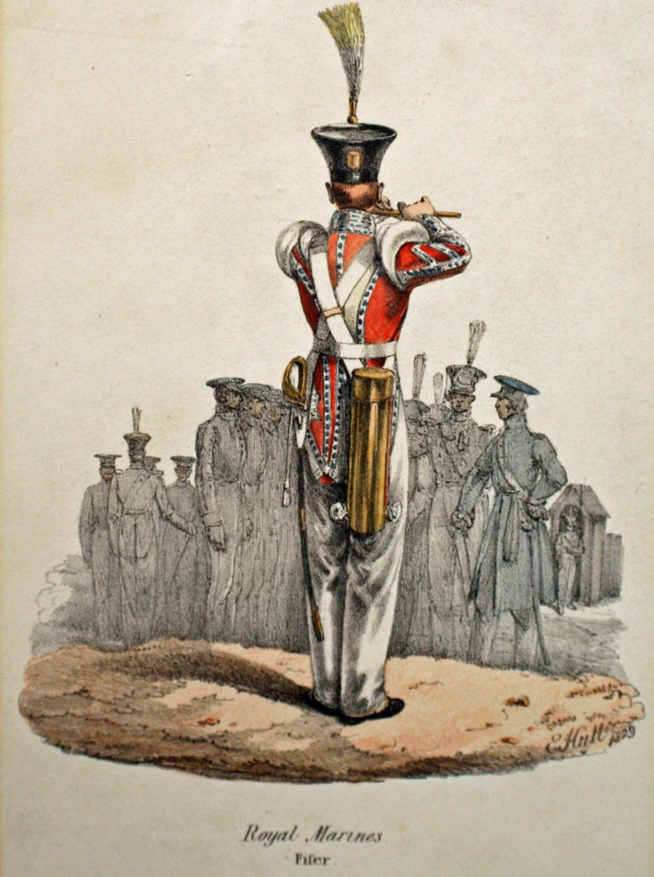 Fifre des Royal Marines, vers 1829 - Edward (after) Hull