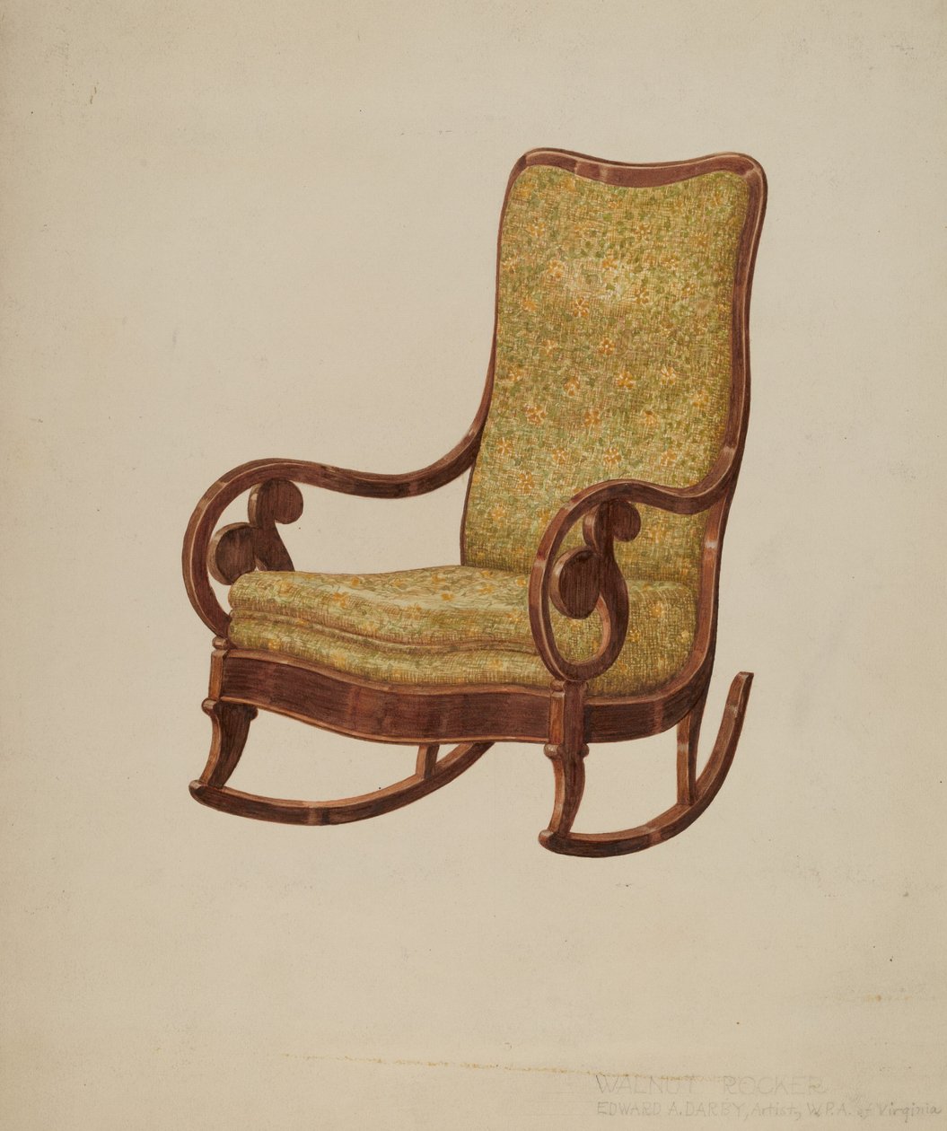 Chaise berçante - Edward A. Darby