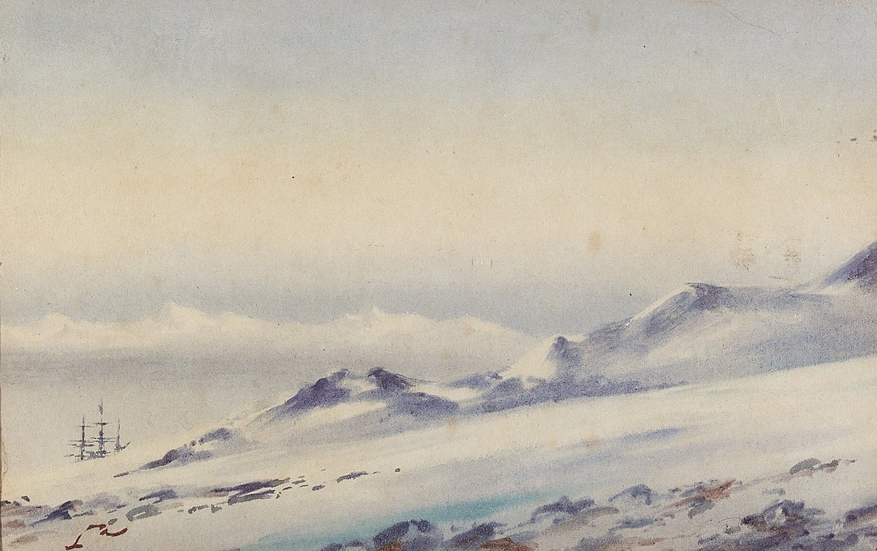 "Discovery" à Hut Point - Edward Adrian Wilson