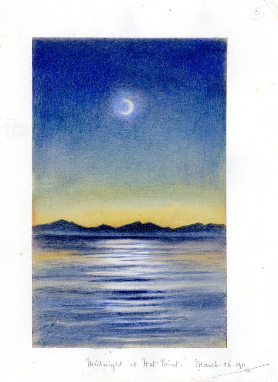 Minuit à Hut Point - Edward Adrian Wilson