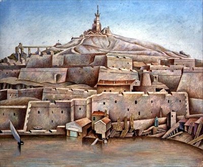 Marseille, vers 1926 - Edward Alexander Wadsworth