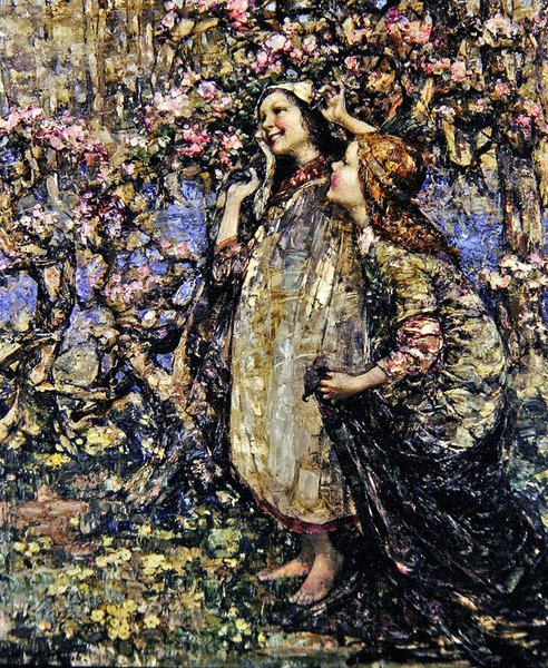 Le Temps du printemps - Edward Atkinson Hornel