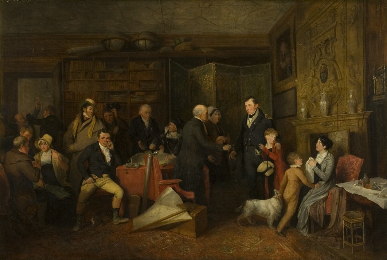 La lecture du testament terminée - Edward Bird