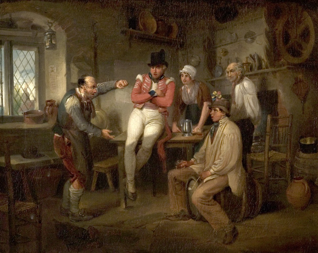 La recrue, 1806 - Edward Bird