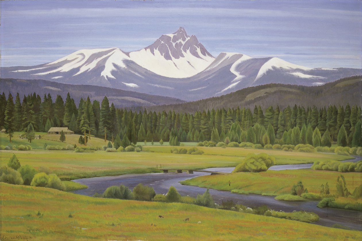 Dans les montagnes des Cascades - Edward Bruce